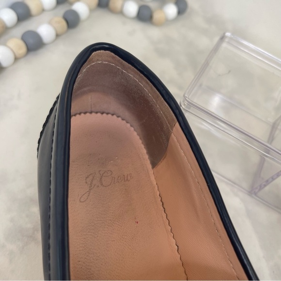 J. Crew Woman’s Navy Loafers leather upper size 7.5 - Picture 11 of 11